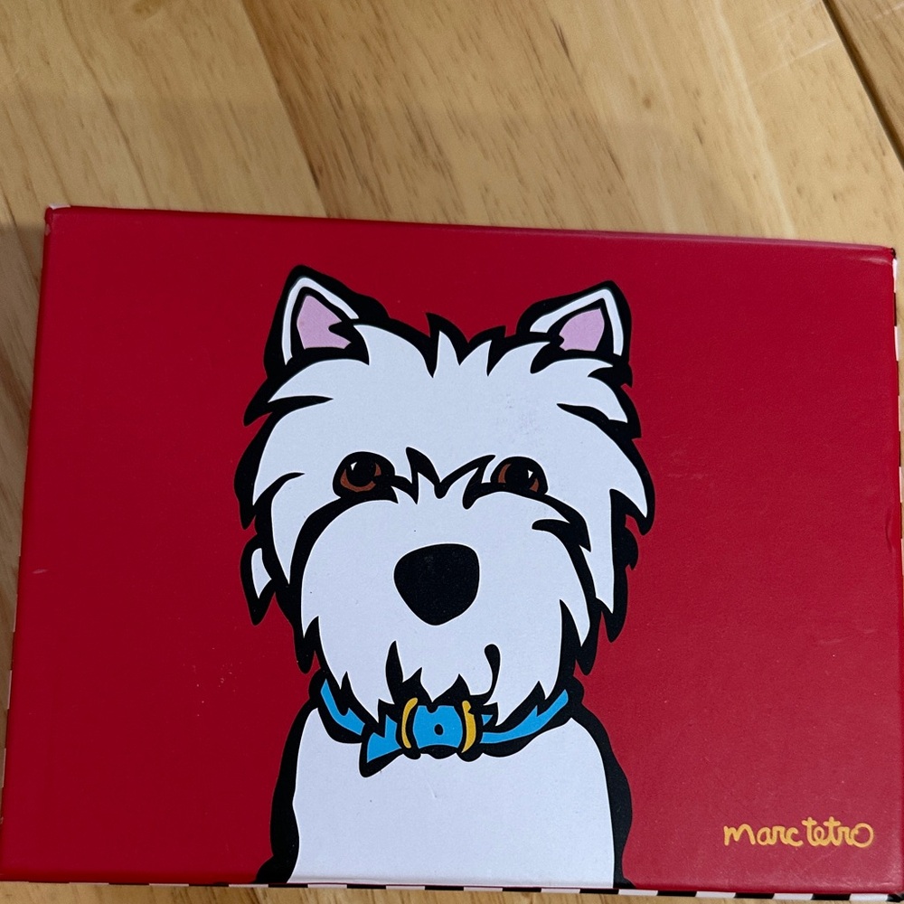 Marc Tetro NWT Red Dog Wallet - Picture 6 of 6